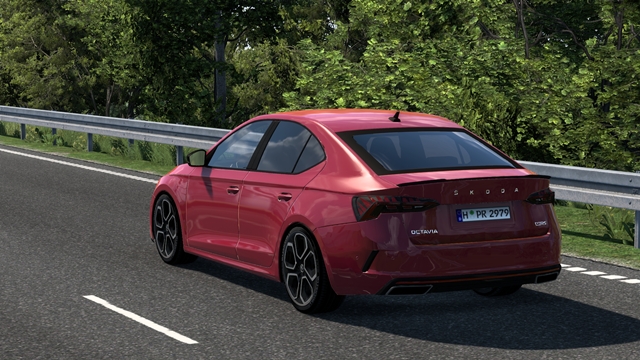 ETS2 2022 Skoda Octavia Rear view