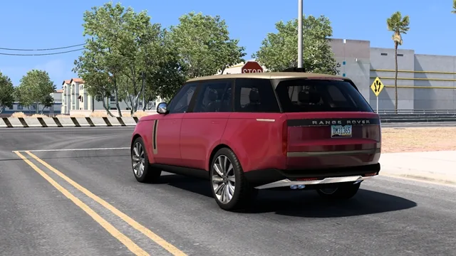 ATS 1.58 – 2022 Land Rover Range Rover L460 ATS 1.58 - 2022 Land Rover Range Rover L460 Rear view