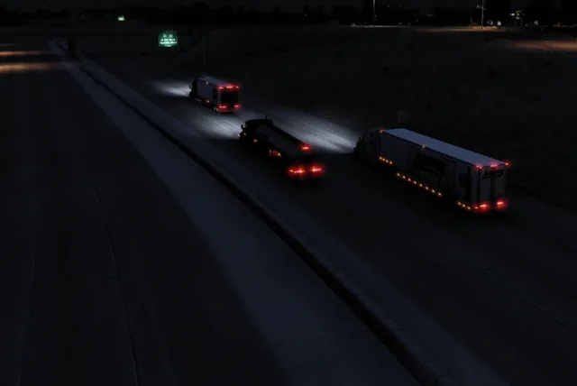 ATS 1.58 – Better Flares Addon for Painted Trucks Traffic Pack V6.1.14