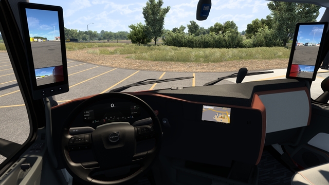ATS Volvo VNL 2024 interior view