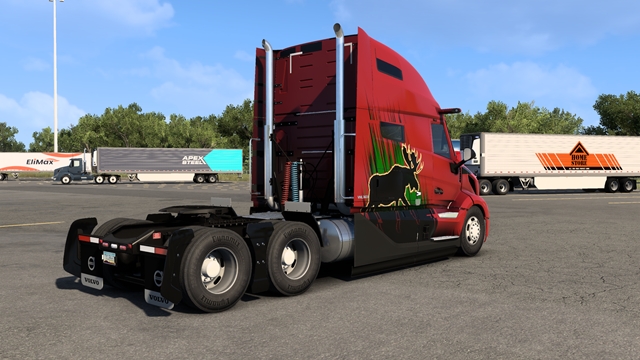 ATS Volvo VNL 2024 Rear view