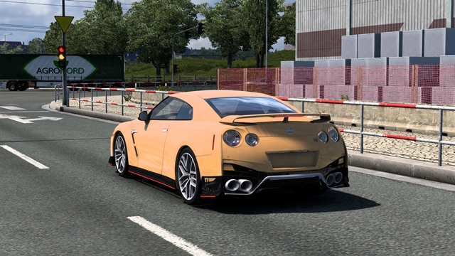 ETS2 1.58 - 2017 Nissan GTR R35 Rear view