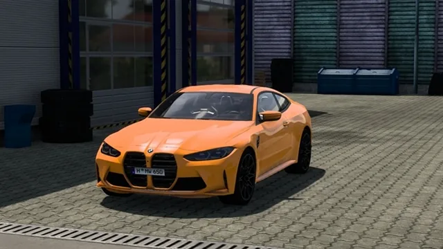 ETS2 - 2022 BMW M4 G82 Competition Front view 02
