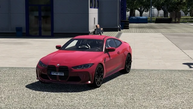 ETS2 - 2022 BMW M4 G82 Competition Front view 04