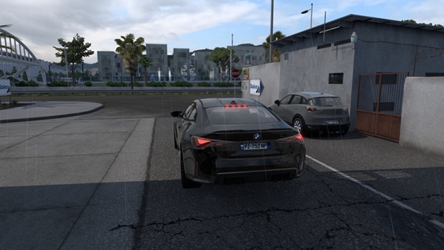 ETS2 - 2022 BMW M4 G82 Competition Rear view