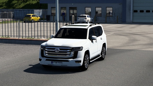 ETS2 – Toyota Land Cruiser 300 2022 ETS2 - 2022 Toyota Land Cruiser 300 Front view