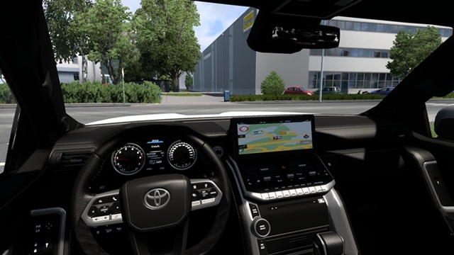 ETS2 - 2022 Toyota Land Cruiser 300 interior view