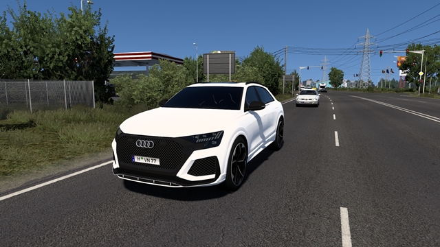 ETS2 – 2023 Audi Rsq8 ETS2 - 2023 Audi Rsq8 Front view 1