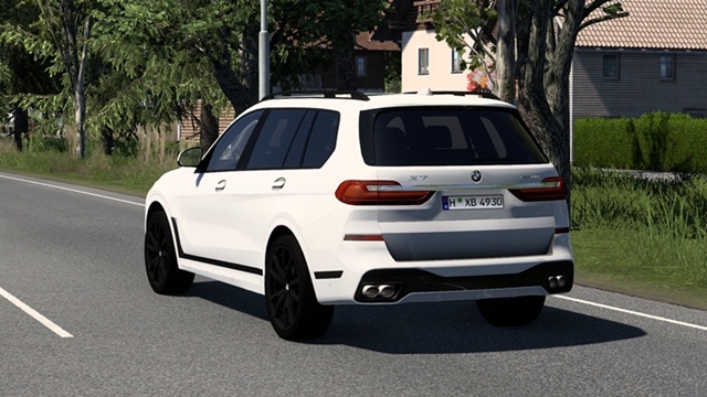 ETS2 1.58 - BMW X7 2023 Rear view