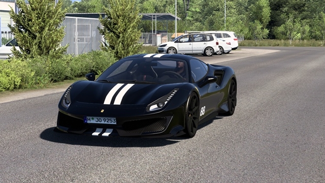 ETS2 1.58 – 2023 Ferrari 488 V1.1 ETS2 1.58 - 2023 Ferrari 488 Front view