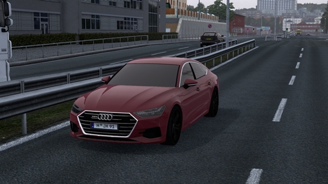 ETS2 1.58 - 2024 Audi A7 Sportback Front view