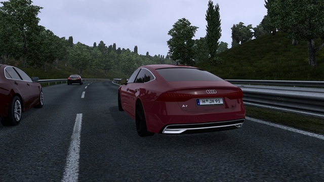 ETS2 1.58 - 2024 Audi A7 Sportback Rear view