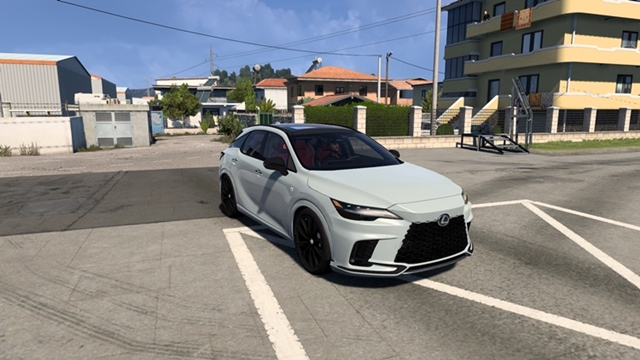ETS2 1.58 – Lexus RX 500h F Sport Performance V1.5 ETS2 1.58 - Lexus RX 500h F Sport Performance Front view