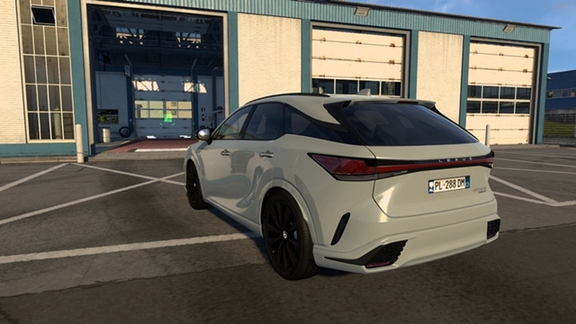 ETS2 1.58 - Lexus RX 500h F Sport Performance Rear view