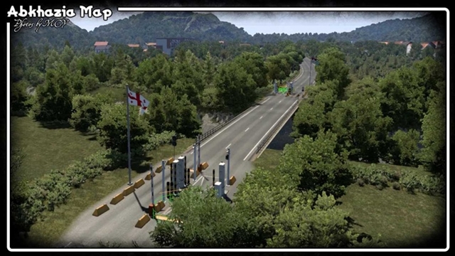 ETS2 1.58 – Abkhazia Map V1.4 ETS2 1.58 - Abkhazia Map 01