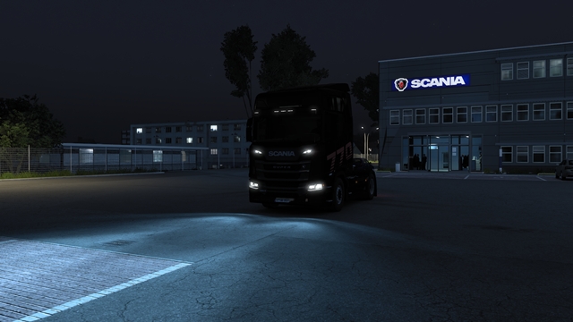 ETS2 1.58 - Blue Headlights 02