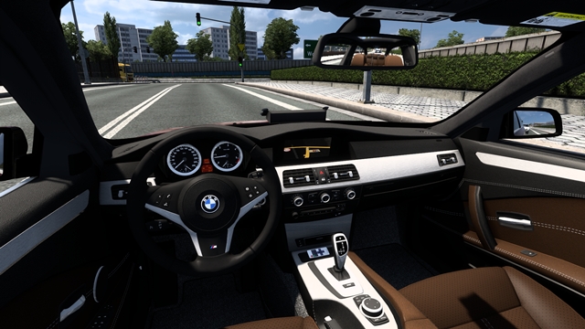 ETS2 1.58 - BMW 5 Series E60 M-Tech interior view