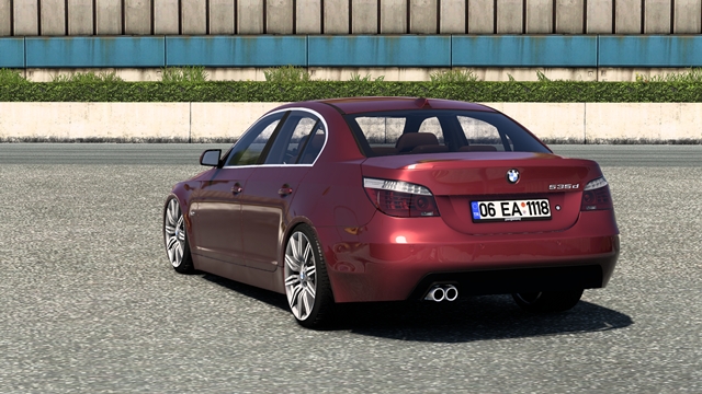 ETS2 1.58 - BMW 5 Series E60 M-Tech Rear view