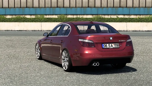 ETS2 1.58 - BMW 5 Series E60 M-Tech Rear view