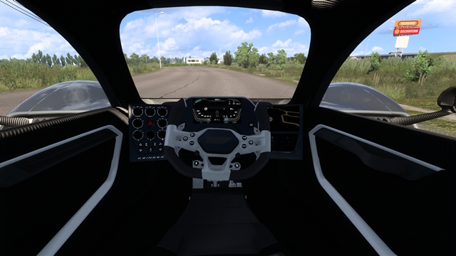 ETS2 1.58 - Czinger 21C interior view