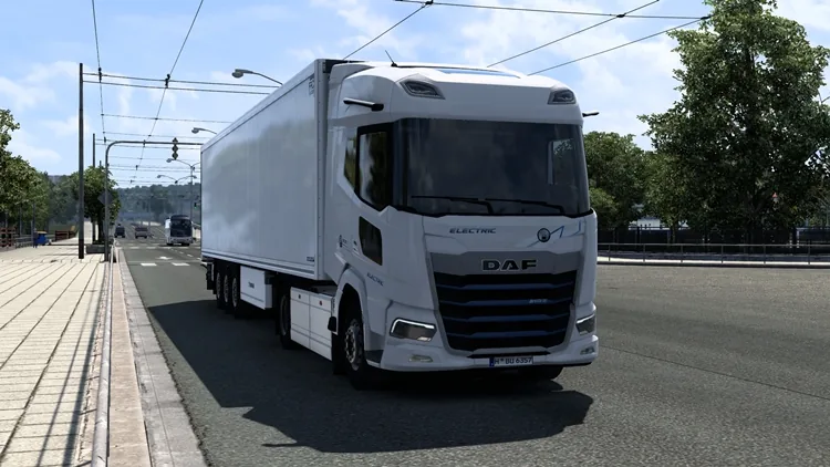 ETS2 Daf Xf Electric Truck 1.58