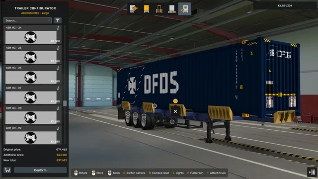 ETS2 Diamond Port Trailer 1.58