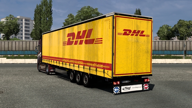 ETS2 1.58 - Fliegl SDS 350 Mega Trailer Rear view 03