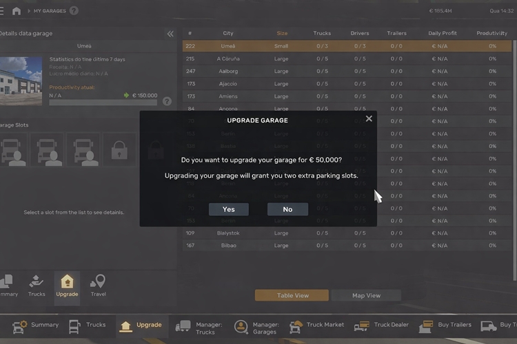 ETS2 Garage Half Price 1.58