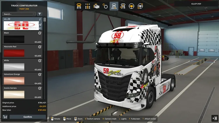 ETS2 Iveco S-Way SIC58 Skin 1.58