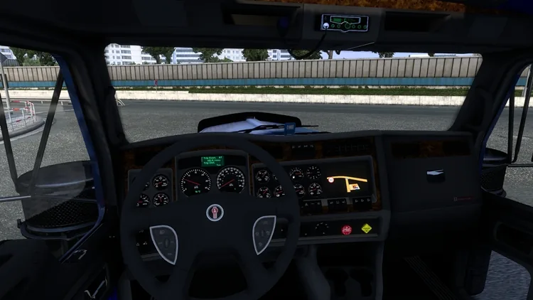 ETS2 Kenworth W900 Cabin Cut 1.58 ETS2 Kenworth W900 Cabin Cut 1.58