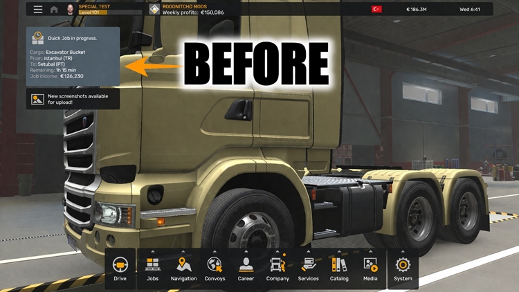 ETS2 Longer Delivery Times 1.58