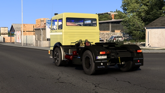 ETS2 Mercedes-Benz LPS 1626/32 Rear view