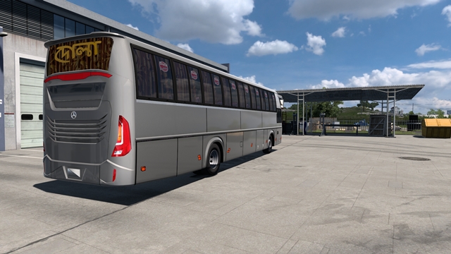 ETS2 - Mercedes-Benz OF1623 Non AC Rear view