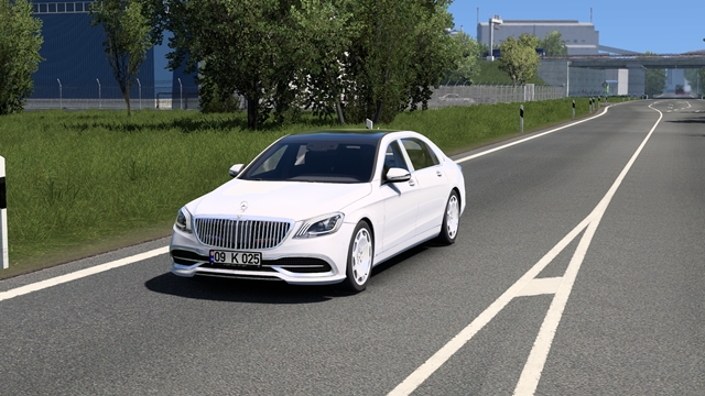 ETS2 1.58 – Mercedes-Benz Maybach S650 ETS2 1.58 - Mercedes-Benz Maybach S650 Front view