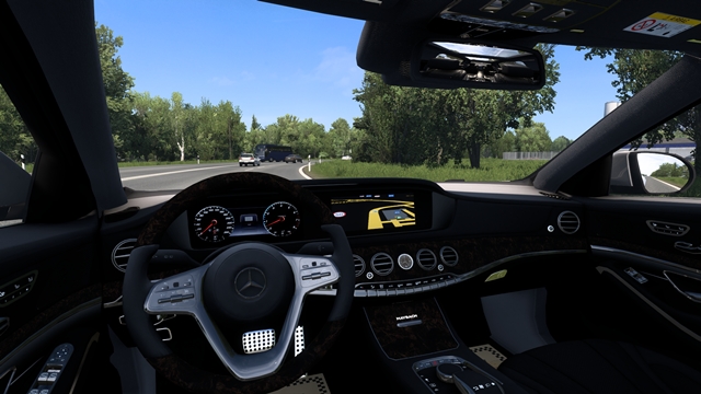 ETS2 1.58 - Mercedes-Benz Maybach S650 interior view