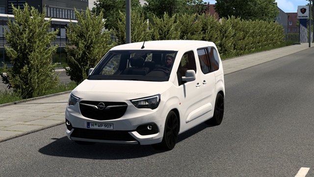 ETS2 1.58 – 2023 Opel Combo V1.7 ETS2 1.58 - 2023 Opel Combo Front view