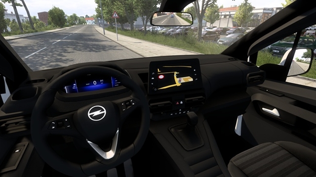 ETS2 1.58 - 2023 Opel Combo interior view