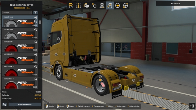 ETS2 1.58 - PEO Wheels Pack 02