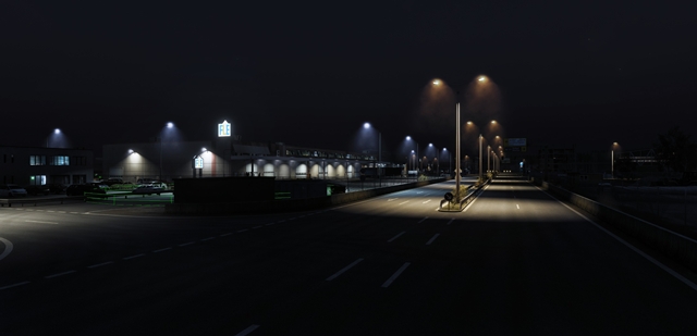 ETS2 1.58 - PNG Street Lamps 02