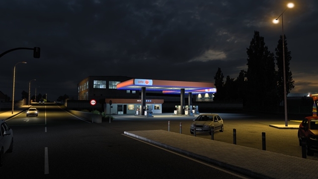 ETS2 1.58 - Real Companies, Gas Stations 03