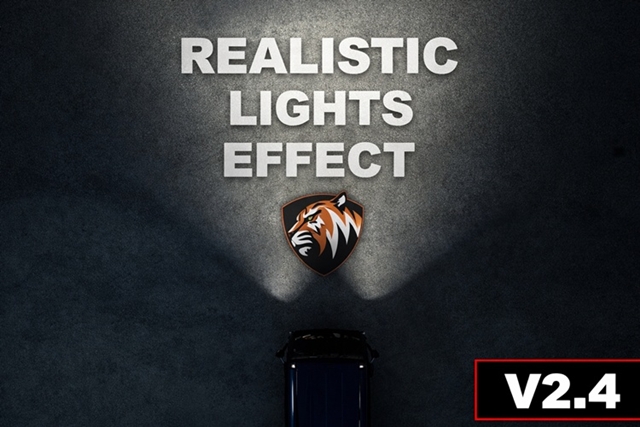 ETS2 1.60 Realistic Lights Effect V2.4.9.13 ETS2 Realistic Lights Effect