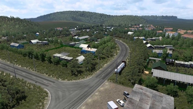 ETS2 1.58 - Road to Caucasus Map 02