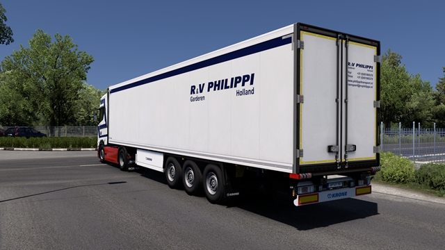 ETS2 1.58 - R&V Philippi Skin Pack Rear view