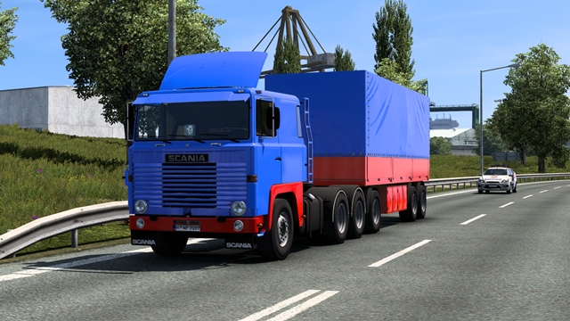 ETS2 1.58 – Scania 1 Series V2.7 ETS2 1.58 - Scania 1 Series Front view