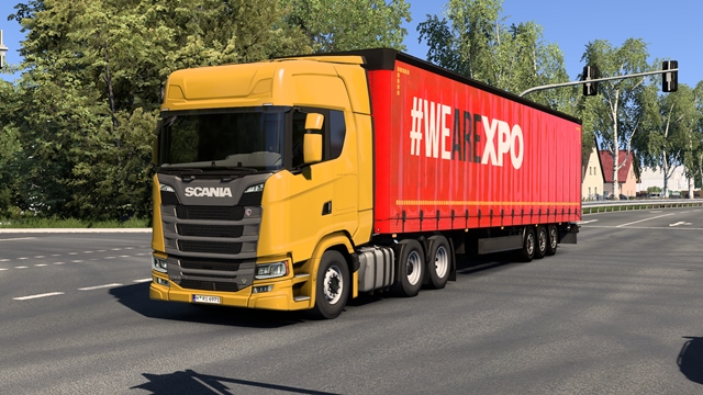 ETS2 1.58 – Scania Next Generation S 2016 ETS2 1.58 - Scania Next Generation S 2016 Front view