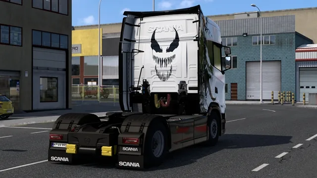 ETS2 - Scania S Venom Skin Rear view