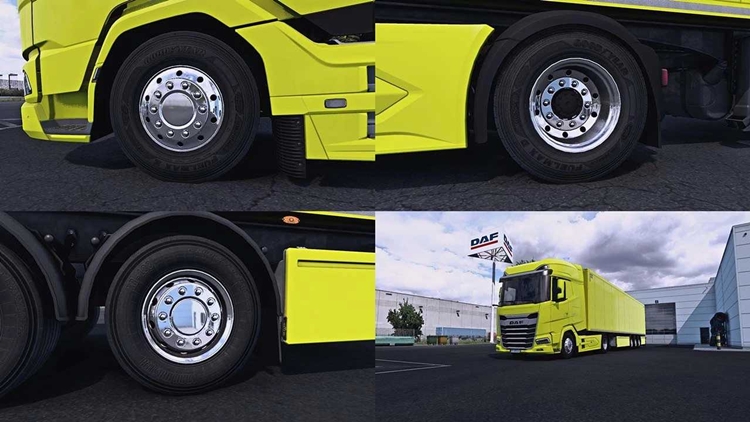 ETS2 SCS Wheels Rework 1.58