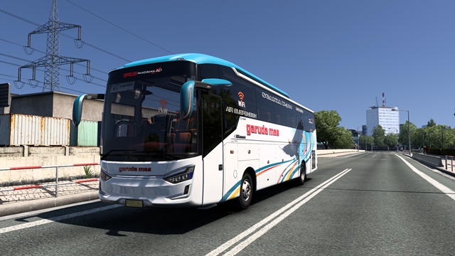ETS2 – Shohag Scania Multi-Axle (Laksana Shape) ETS2 - Shohag Scania Multi-Axle (Laksana Shape) Front view