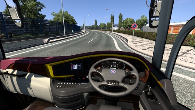 ETS2 - Shohag Scania Multi-Axle (Laksana Shape) interior view