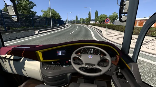 ETS2 - Shohag Scania Multi-Axle (Laksana Shape) interior view